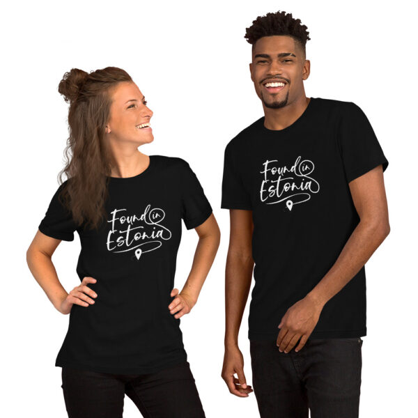Found in Estonia black tshirt