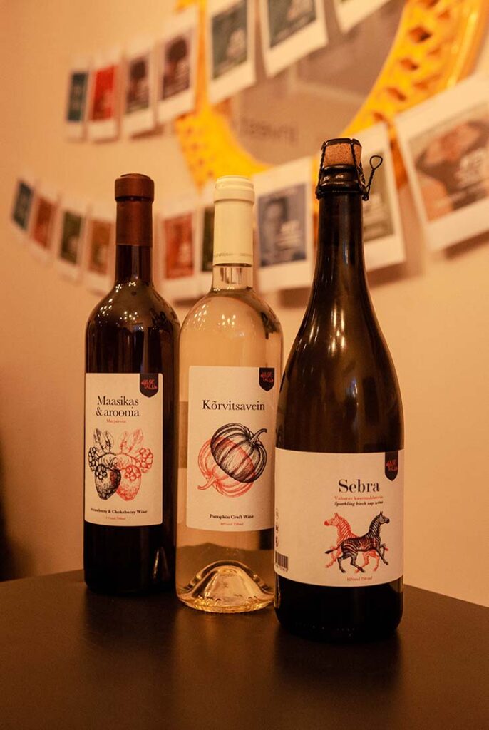 Estonian wines from Ulge talu